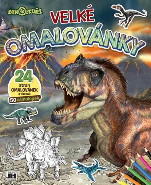 Models Velké omalovánky Dinosauři