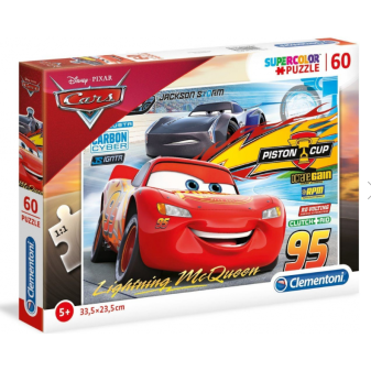 Clementoni 26973 puzzle 60 dílků Cars 3