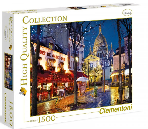 Clementoni 31999 puzzle 1500 dílků Paris Montmartr