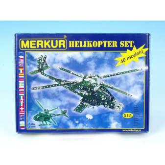 Merkur Helikopter Set 515 dílků
