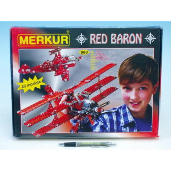 Merkur Red Baron 40 modelů 680 ks