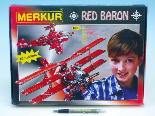 Merkur Red Baron 40 modelů 680 ks