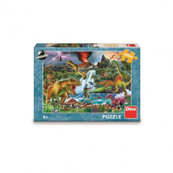 Dino Puzzle Boj dinosaurů 100XL dílků