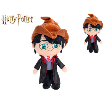 Harry Potter plyšový 31cm stojící v klobouku 0m+ na kartě