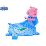 Prasátko Peppa/Peppa Pig Tom usínáček plyšový 11cm modrý 0m+