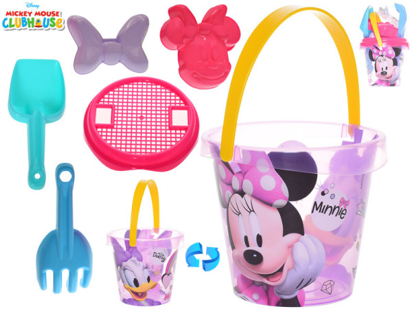 Minnie sada na písek 6ks 18m+v síťce