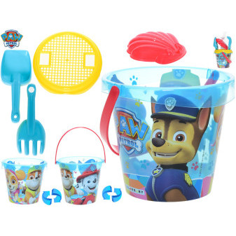 Paw Patrol sada na písek 6ks 18m+v síťce