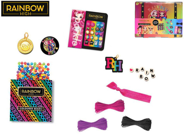 [%nl%][%nl%][%nl%]Rainbow High - kreativní sada pro výrobu šperků v krabičce