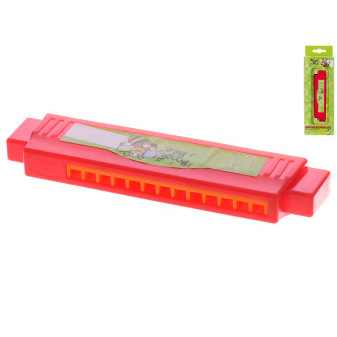 Harmonika foukací 13,5cm 12 tónová v krabičce