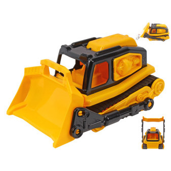 Buldozer žlutý 31cm volný chod 24m+ v síťce