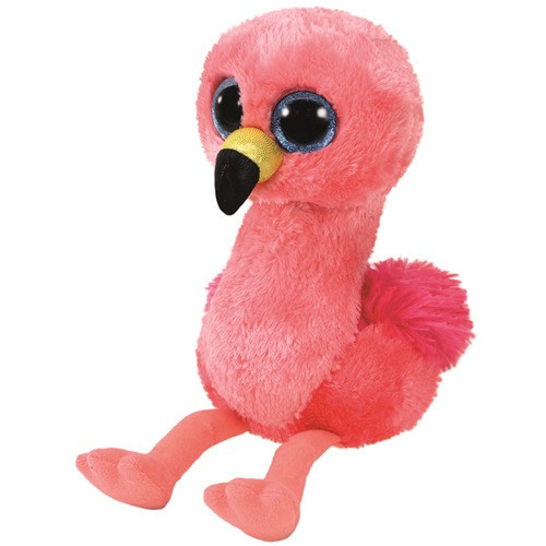 TY Beanie Boos Gilda růžový plameňák 15 cm