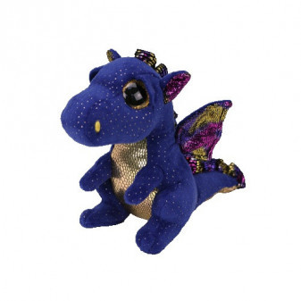 TY Beanie Boos Safire modrý drak 15 cm