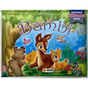 Prostorová kniha - BAMBI - klasické příběhy