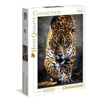 Clementoni 39326 puzzle 1000 dílků Prochazející se jaguár