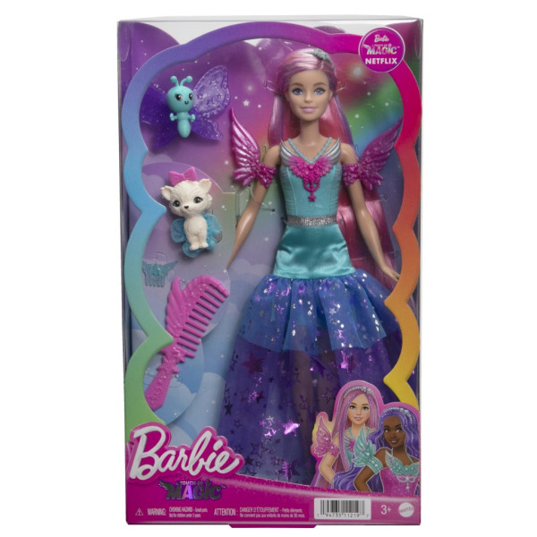 Mattel Barbie a dotek kouzla panenka Malibu HLC32