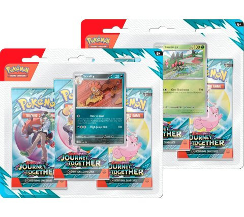 ADC Pokémon TCG: SV9 Journey Together 3-Pack Blister booster
