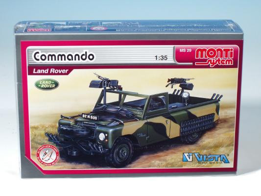 Vista Monti 29 Land Rover - komando Land Rower 1 : 35