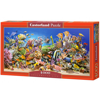 Castorland 400089 puzzle Podvodní život 4000 dílků