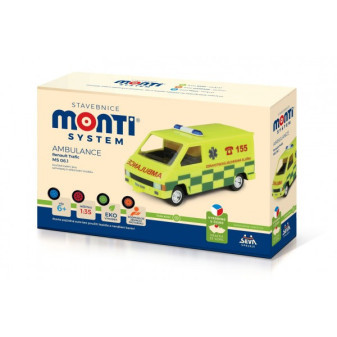 Vista Monti System MS 06.1 Ambulance Renault Trafic 1:35 v krabici 22x15x6cm