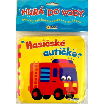 Kouzelná knížka do vody Hasičské autíčko Vybarvuj vodou