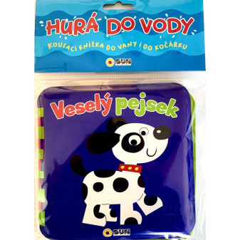 Kouzelná knížka do vody Veselý pejsek Vybarvuj vodou