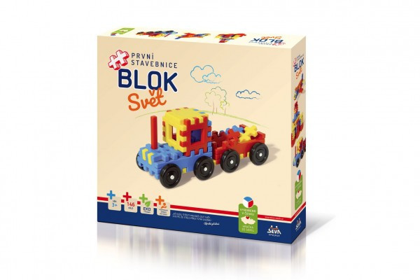 Vista Stavebnice Blok Svět plast 146 dílků