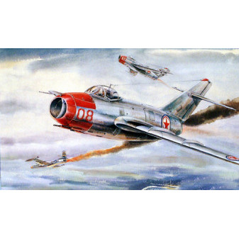 Trumpeter 02806 Mikoyan-Gurevich MiG-15 bis Fagot-B 1:48