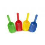 Kupecká lopatka plast 24cm na písek 4 barvy