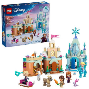 LEGO® Disney 43278 Miniaturní hrad Arendelle a Elsa a její ledový palác