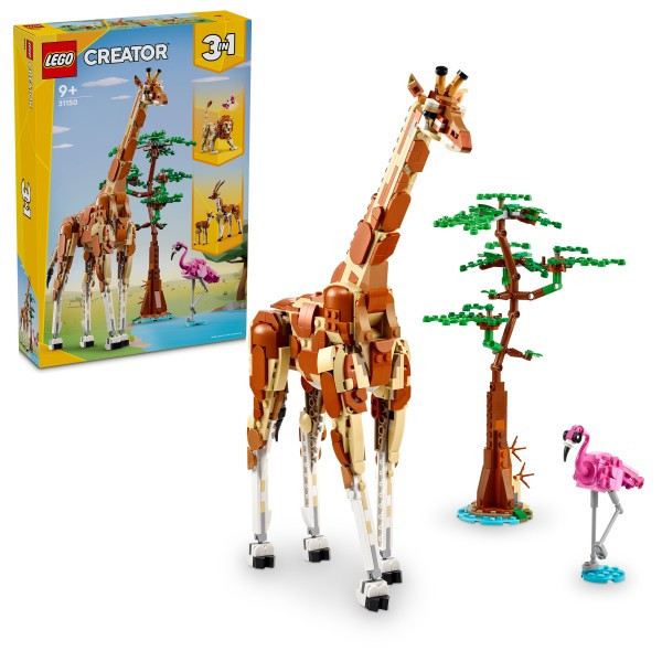 LEGO® Creator 3 v 1 31150 Divoká zvířata ze safari