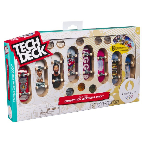 Spin Master Tech Deck olympijské multi balení 8 ks