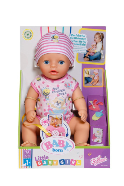 Zapf Creation BABY born® 834596 Little holčička 36 cm, růžová