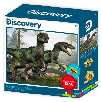 Prime 3D puzzle - Velociraptor 100 dílků