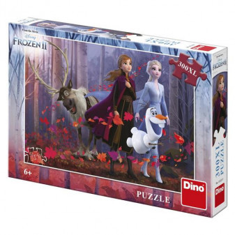 Dino Frozen II deskové puzzle 300 dílků