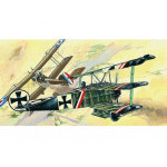 Směr 805 Fokker Dr.1 13 x 16,1 cm v krabici 31 x13,5 x 3,5 cm