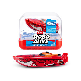 ZURU ROBO ALIVE ROBO LOĎ červená