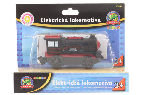 Maxim Lokomotiva elektrická černá