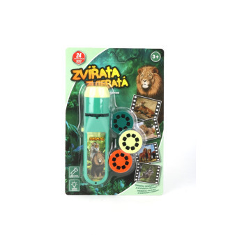 Baterka a projektor Zvířata