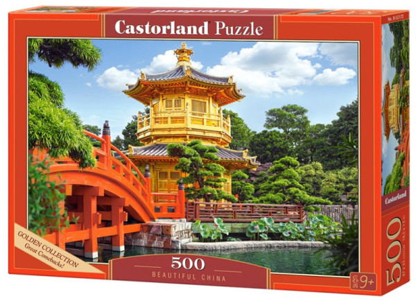 Castorland 52172 puzzle Čínská zahrada, Hong Kong 500 dílků