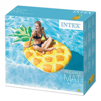 Intex 58761 nafukovací matrace lehátko ananas maxi 216 x 124 cm