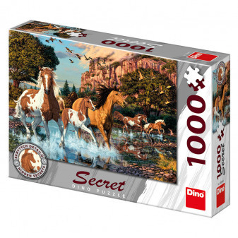 Dino puzzle Koně 1000 dílků