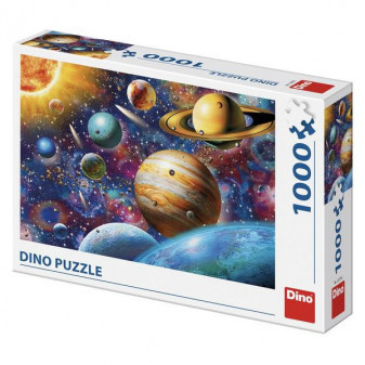 Dino puzzle Planety 1000 dílků