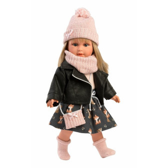 Llorens 54040  Carla - realistická panenka s měkkným látkovým tělem 40 cm
