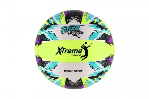 Míč volejbalový X-treme barevný šitý kůže 21cm