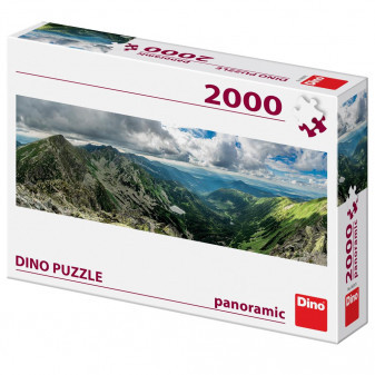 Dino Puzzle ROHÁČE 2000 dílků panoramic