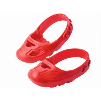 BIG červené ochranné návleky na botičky velikost 21 - 27 cm