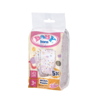 Zapf Creation Baby born 838358 Plenky 5 ks