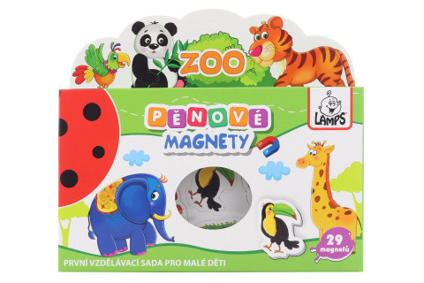 Pěnové magnety Zoo