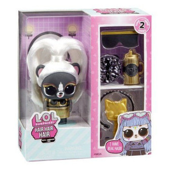 MGA L.O.L. Hair Hair Hair zvířátko -  skunk