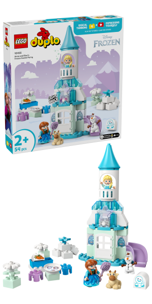 LEGO® DUPLO® Disney 10455 Ledové království: Anna a Elsa a oslava na hradě